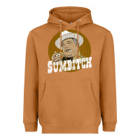 Meerkat sumbitch distressed Heavyweight Hoodie - linhVisuals