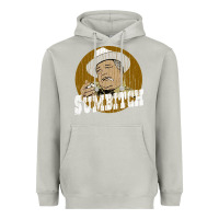 Moon Dust sumbitch distressed Heavyweight Hoodie - linhVisuals