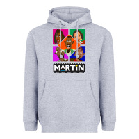 Heather Grey Martin TV Show Heavyweight Hoodie - linhVisuals