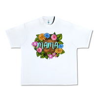 White Mama Mother's Day Urban Heavy Tee - FaDigitalArtStudio