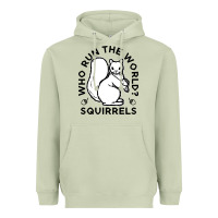 Matcha who run the world squirrels Heavyweight Hoodie - linhVisuals