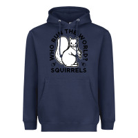 Who Run The World Squirrels Heavyweight Hoodie | Teevron