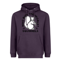 Plum who run the world squirrels Heavyweight Hoodie - linhVisuals