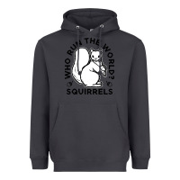 Smoke who run the world squirrels Heavyweight Hoodie - linhVisuals