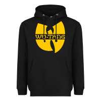 Black music clan Heavyweight Hoodie - linhVisuals