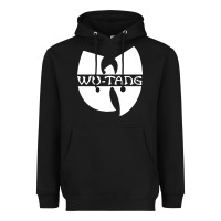 Black music clan Heavyweight Hoodie - linhVisuals