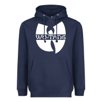 Navy music clan Heavyweight Hoodie - linhVisuals