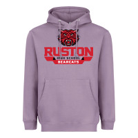 Lavender ruston high school Heavyweight Hoodie - linhVisuals