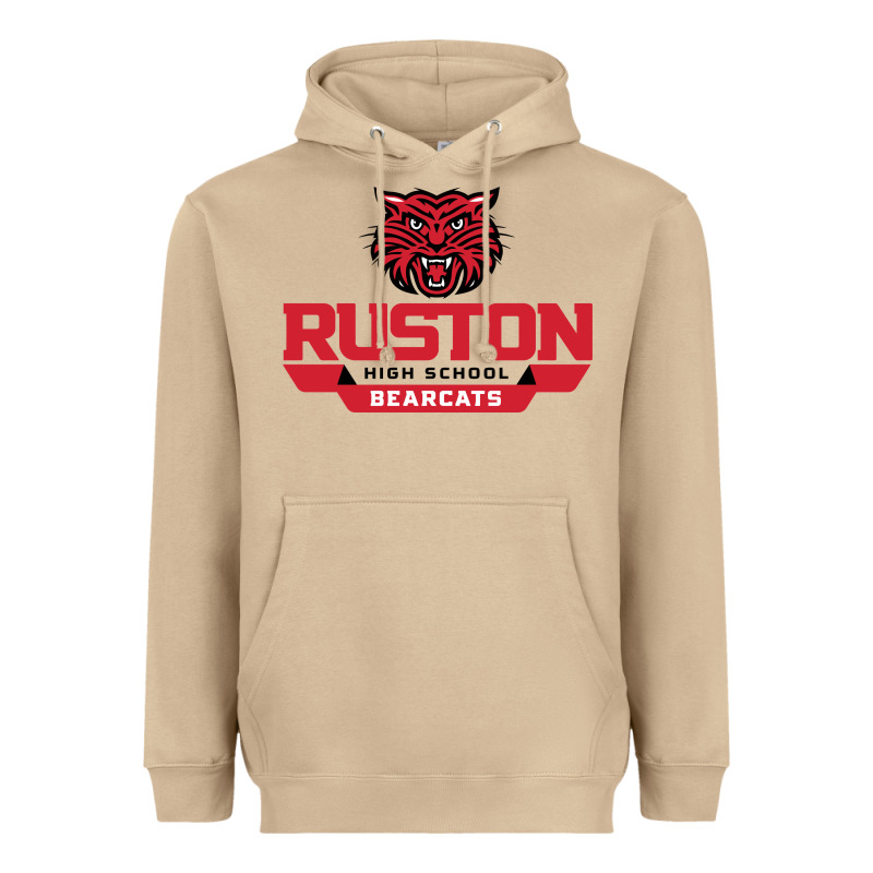 Ruston High School Heavyweight Hoodie by linhVisuals | Teevron