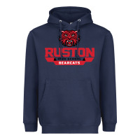 Navy ruston high school Heavyweight Hoodie - linhVisuals