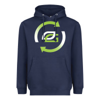 Navy optic team  gaming Heavyweight Hoodie - linhVisuals