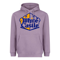 Lavender white castle high school Heavyweight Hoodie - linhVisuals