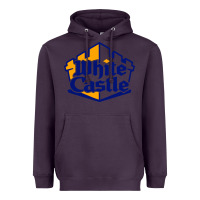 Plum white castle high school Heavyweight Hoodie - linhVisuals