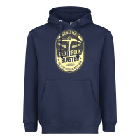 Navy deep rock galactic red rock blaster beer , designer   t shirt Heavyweight Hoodie - linhVisuals