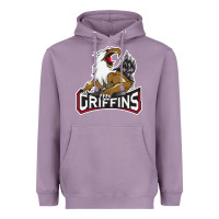 Lavender grand rapids griffins Heavyweight Hoodie - linhVisuals
