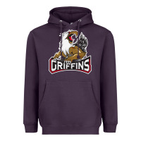 Plum grand rapids griffins Heavyweight Hoodie - linhVisuals