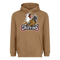 Toasted Coconut grand rapids griffins Heavyweight Hoodie - linhVisuals