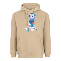 Mushroom Gawr Gura Heavyweight Hoodie - linhVisuals