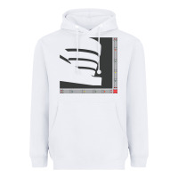 White frank lloyd wright design   frank lloyd wright Heavyweight Hoodie - linhVisuals