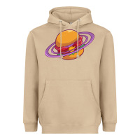 Mushroom Burger  Saturn Heavyweight Hoodie - linhVisuals