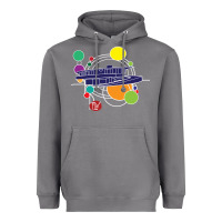 Storm retro graphic design   frank lloyd wright Heavyweight Hoodie - linhVisuals