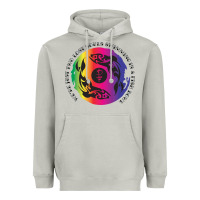 Moon Dust two lost souls swimming in a fish bowl Heavyweight Hoodie - linhVisuals