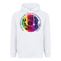 White two lost souls swimming in a fish bowl Heavyweight Hoodie - linhVisuals