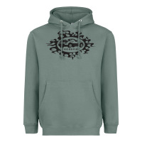 Sage tribal xfire roadster   crossfire roadster Heavyweight Hoodie - linhVisuals