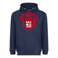 Navy veteran made in usa   military Heavyweight Hoodie - linhVisuals