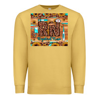 Antique Gold rn registered nurse Premium Sweatshirt - JahusDesignShop