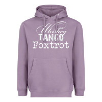 Lavender wtf in military speak   saying Heavyweight Hoodie - linhVisuals