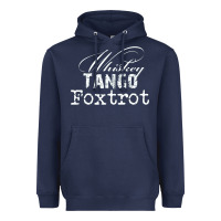 Navy wtf in military speak   saying Heavyweight Hoodie - linhVisuals