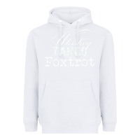 White wtf in military speak   saying Heavyweight Hoodie - linhVisuals