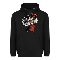 Black Judas Of Priest - British Steel Heavyweight Hoodie - linhVisuals
