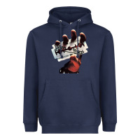 Navy Judas Of Priest - British Steel Heavyweight Hoodie - linhVisuals