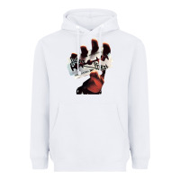 White Judas Of Priest - British Steel Heavyweight Hoodie - linhVisuals