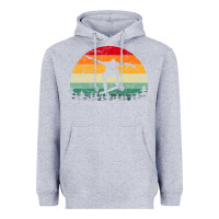 Heather Grey skateboard vintage for skateboards lovers Heavyweight Hoodie - linhVisuals
