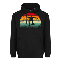 Black skateboard vintage for skateboards lovers Heavyweight Hoodie - linhVisuals