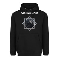 Black faith no more Heavyweight Hoodie - linhVisuals