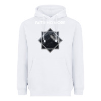White faith no more Heavyweight Hoodie - linhVisuals