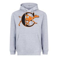 Heather Grey The campbell fighting camels Heavyweight Hoodie - linhVisuals
