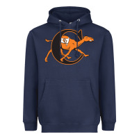 Navy The campbell fighting camels Heavyweight Hoodie - linhVisuals