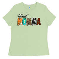Matcha Blessed Momma Ladies Tee - CowCowDesign