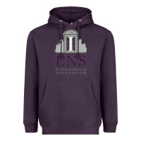 Plum École normale supérieure (paris) Heavyweight Hoodie - linhVisuals