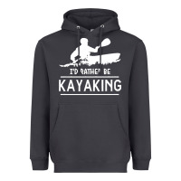 Smoke kayaking t  shirt i' d rather be at the lake kayaking t  shirt Heavyweight Hoodie - linhVisuals