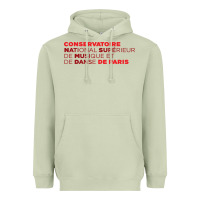 Matcha logocnsmdp conservatoire de paris Heavyweight Hoodie - linhVisuals