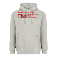 Moon Dust logocnsmdp conservatoire de paris Heavyweight Hoodie - linhVisuals