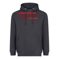 Smoke logocnsmdp conservatoire de paris Heavyweight Hoodie - linhVisuals