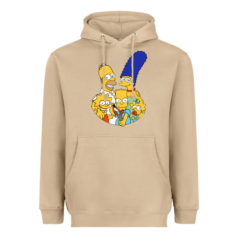 Simpson Heavyweight Hoodie by linhVisuals | Teevron