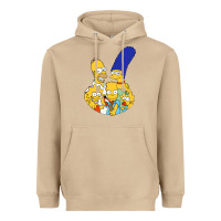 Mushroom simpson Heavyweight Hoodie - linhVisuals